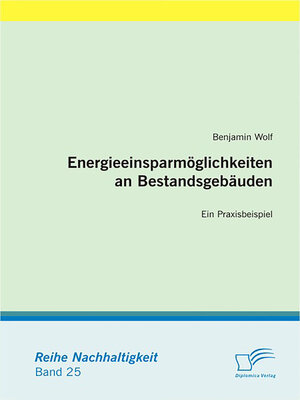 cover image of Energieeinsparmöglichkeiten an Bestandsgebäuden